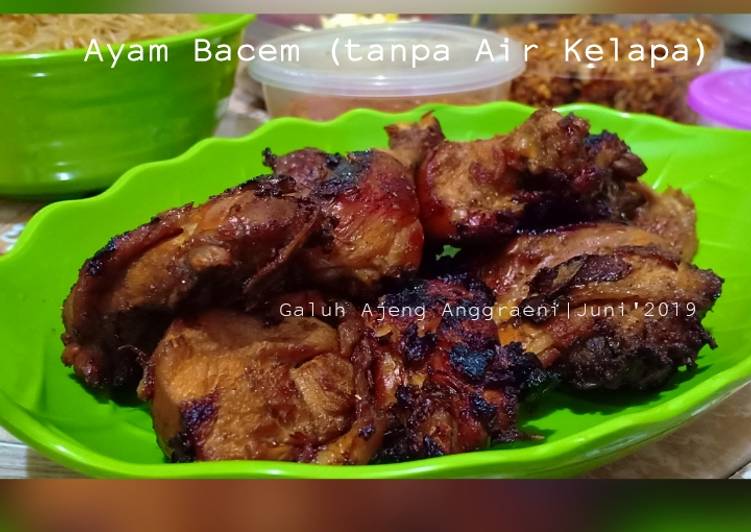 Resep Ayam Goreng Bacem (tanpa air kelapa), Enak Banget