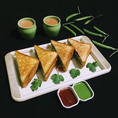A picture of Double Decker Happy Sandwich.