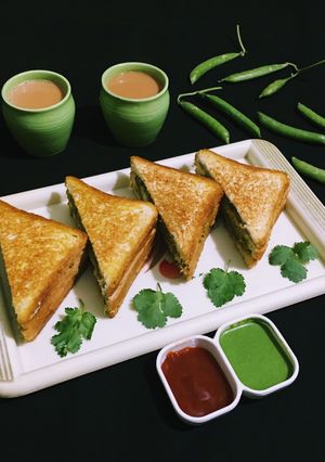 A picture of Double Decker Happy Sandwich.