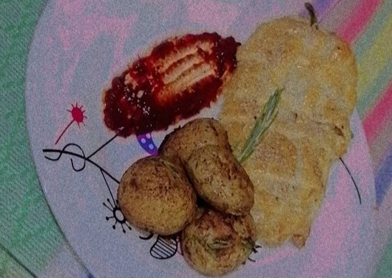 Chile relleno hojaldrado