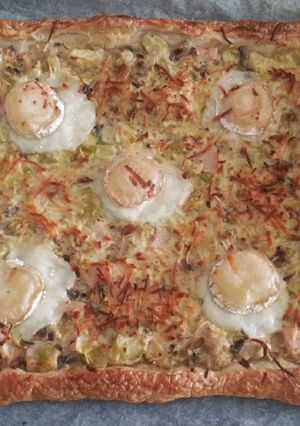 Foto principal de Quiche de puerro y queso de cabra