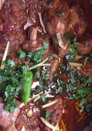 A picture of Chicken karhai.