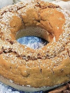 Foto de Bolo de Maçã e Canela