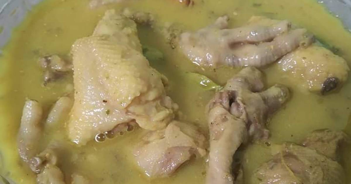 Resep Opor Ayam Kuning Tanpa Santan