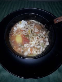 Una foto de Sopa juliana a la marinera
