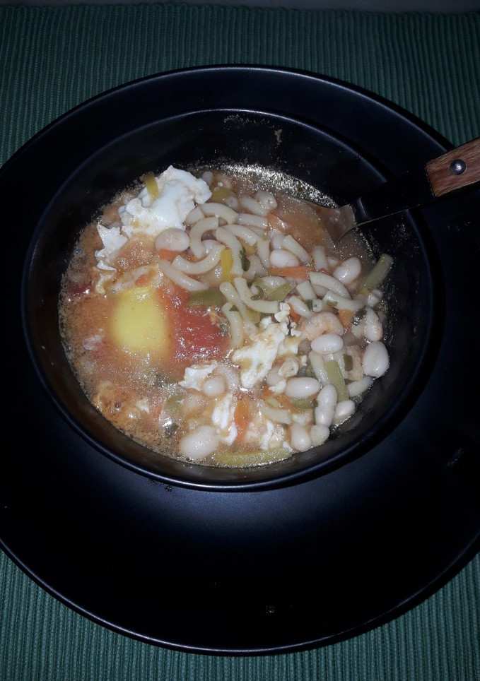 Una foto de Sopa juliana a la marinera