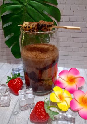 Foto resep Banana Choco Smoothie