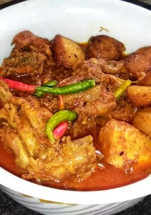 চিকেন কারি (chicken curry recipe in Bengali) রেসিপির প্রধান ছবি