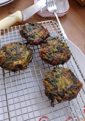 Una foto de Croquetas de espinaca
