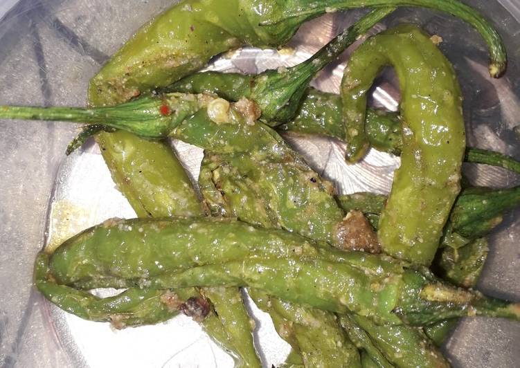 Step-by-Step Guide to Make Any-night-of-the-week Fried green chillies