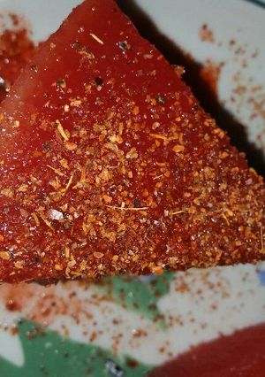 Una foto de Paletas de sandía