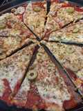 Pizza de pechuga de pollo🍗