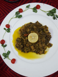 A picture of Muli ke bhujiya.