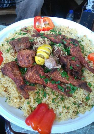 صورة لوصفة صيادية بسمك السلطان ابراهيم
