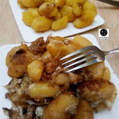 A picture of Fried Irish potato.