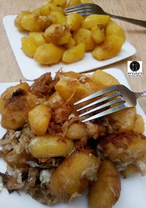 A picture of Fried Irish potato.
