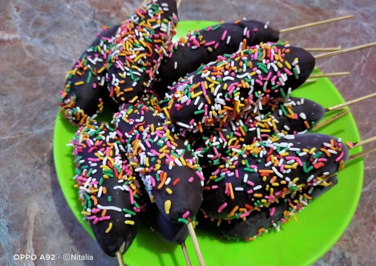 BIKIN NGILER! Begini Resep Es Pisang Coklat Gampang Banget