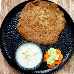A picture of Semolina Pancakes/Bun (Tiffin recipe).