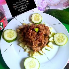 A picture of Dry pepper soup.