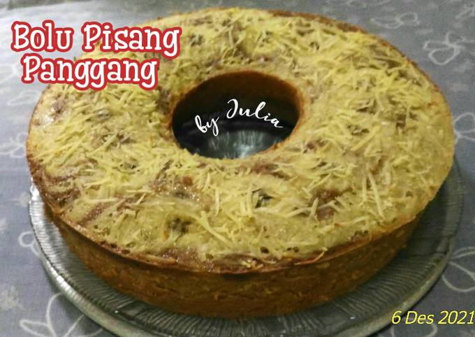 Resep Bolu Pisang Panggang With Baking Pan Oleh Pawon Ndeso Artikah Cookpad 8937