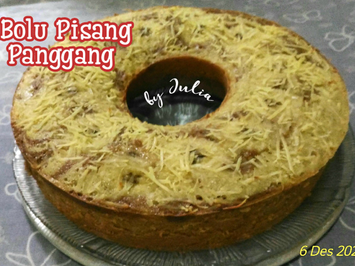 Bagaimana Menyiapkan Bolu Pisang Panggang with Baking Pan, Enak Banget