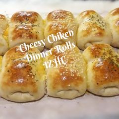 🥟Cheesy Chicken Dinner Rolls🥟 A picture of 🥟Cheesy Chicken Dinner Rolls🥟.