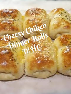 A picture of 🥟Cheesy Chicken Dinner Rolls🥟.