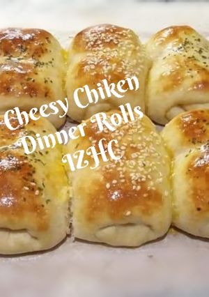 A picture of 🥟Cheesy Chicken Dinner Rolls🥟.