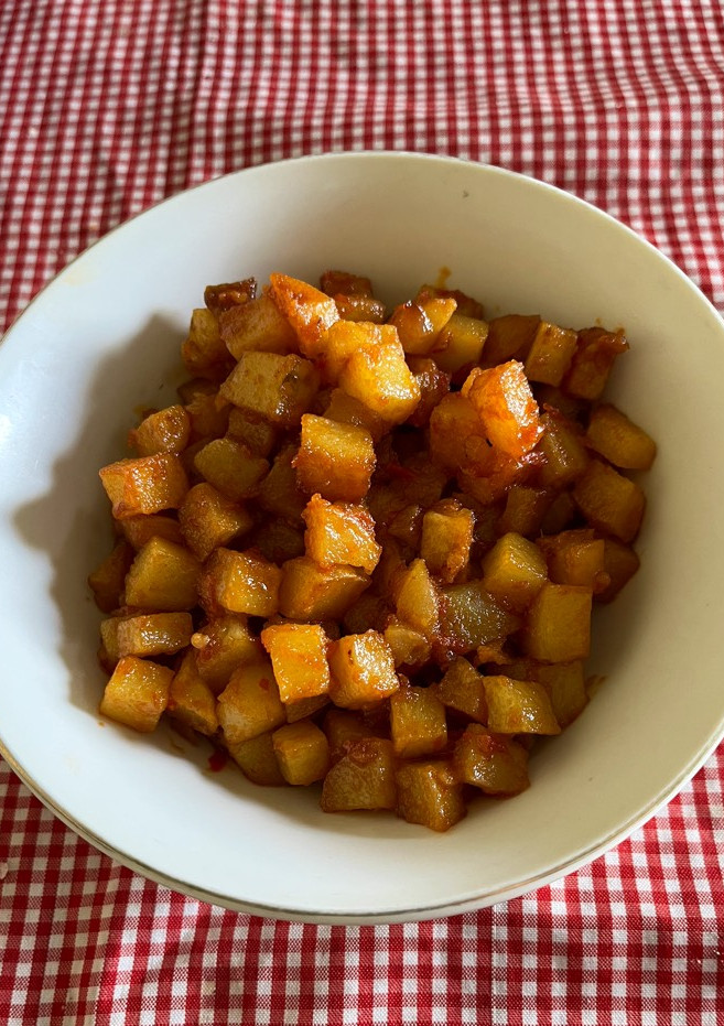 Foto resep Sambal Goreng Kentang Polos