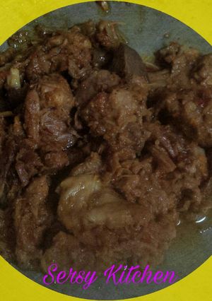 Foto resep Sambel Goreng Sapi Pedas Bumbu Kuning