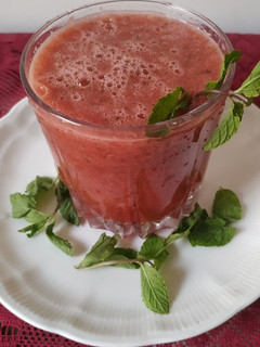 A picture of Watermelon kokum smoothie.