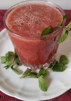 A picture of Watermelon kokum smoothie.