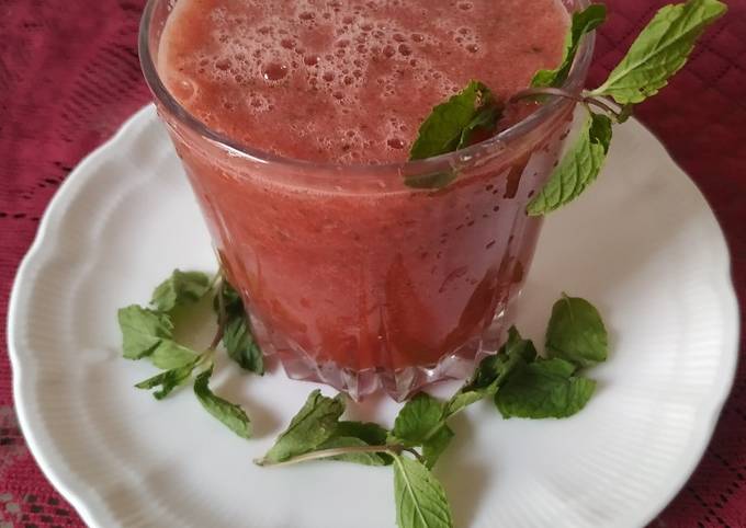 Watermelon kokum smoothie