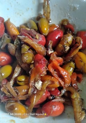 Foto resep Oseng kulit mlinjo dan teri