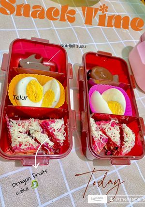 Foto resep Bekal Daycare Paud - Bekal TK - Telur, puding, bolu