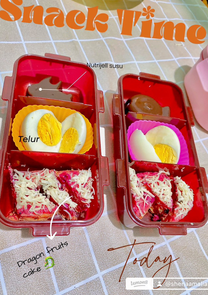 Foto resep Bekal Daycare Paud - Bekal TK - Telur, puding, bolu