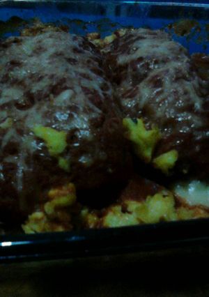 Una foto de Bife relleno a la napolitana