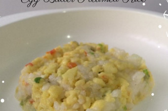 Resep Egg Butter Steamed Rice (Nasi tim telur mentega) MPASI 9+ Anti Gagal