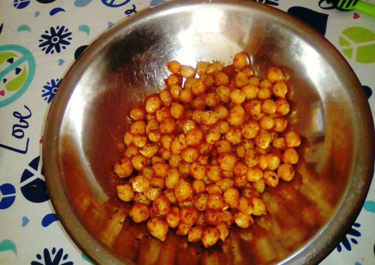Garbanzos salteados, ideal para acompañamiento o verduras... 😍