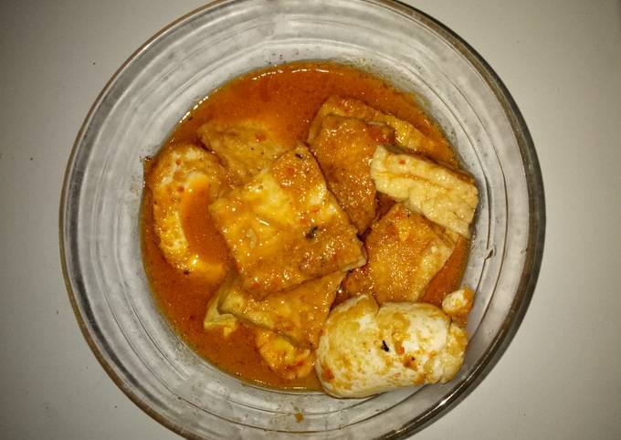 Tahu Telur bumbu Bali