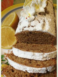 Una foto de Budín de limón 🍋 light 🔊🔊😱!!!