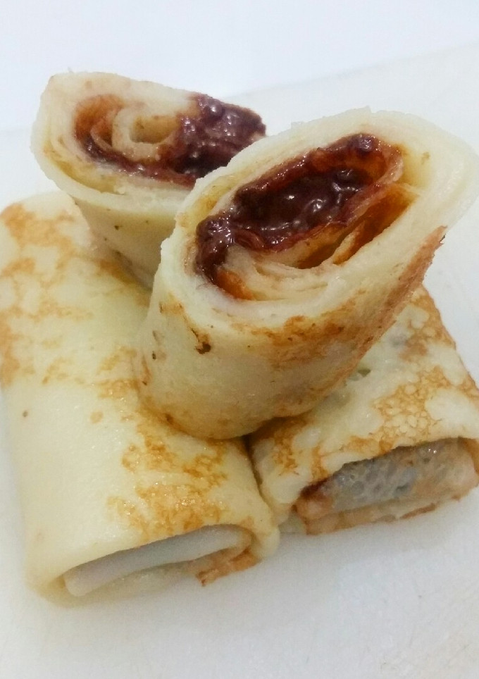 Foto resep Martabak Gulung Ovomaltine