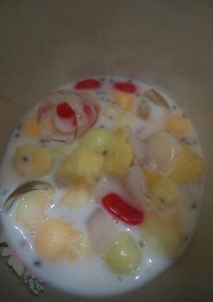 Foto resep Es buah