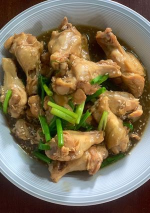 รูปของ น่องไก่อบเทริยากิ