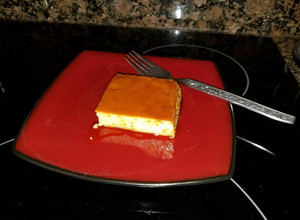 A picture of Flan Puerto Rican.