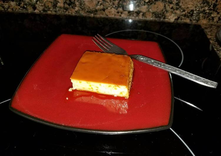 Recipe of Homemade Flan Puerto Rican