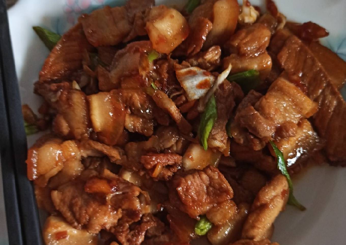 Tumis daging babi