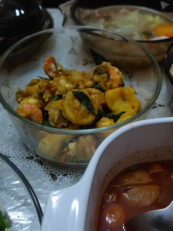 Langkah Gampang Menyiapkan Resep Tofu dan udang telur asin yang  Bikin Ketagihan Anti Ribet, Sempurna