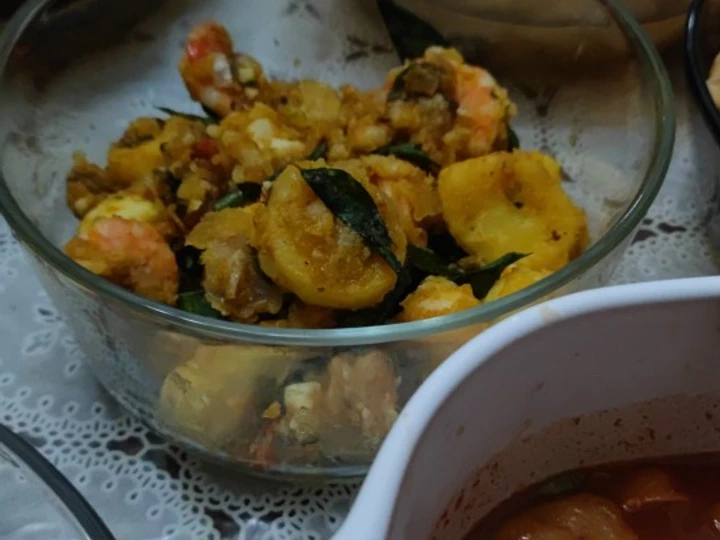Langkah Gampang Menyiapkan Resep Tofu dan udang telur asin yang  Bikin Ketagihan Anti Ribet, Sempurna