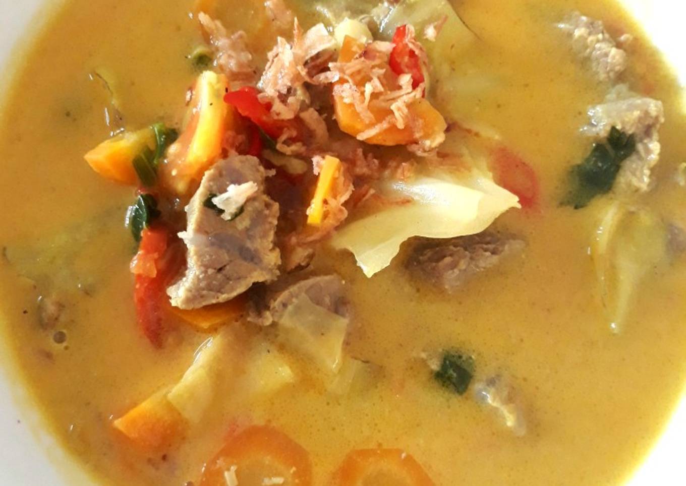 Soto betawi sederhana